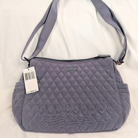 Vera Bradley Bags Vera Bradley Carbon Gray On The Go Bag Poshmark